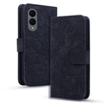 Custodia per telefono in pelle di vitello con stampa mandala a doppia piega, For Samsung Galaxy S26+ 5G, For Samsung Galaxy S26 Ultra 5G, For Samsung Galaxy S26 5G, For Samsung Galaxy S25 Edge 5G