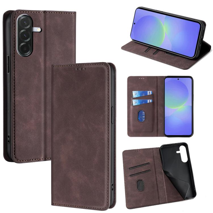 Custodia magnetica in pelle per telefono Skin Feel, For Galaxy A57 5G, For Galaxy A37 5G, For Samsung Galaxy A56 5G, For Samsung Galaxy A36 5G