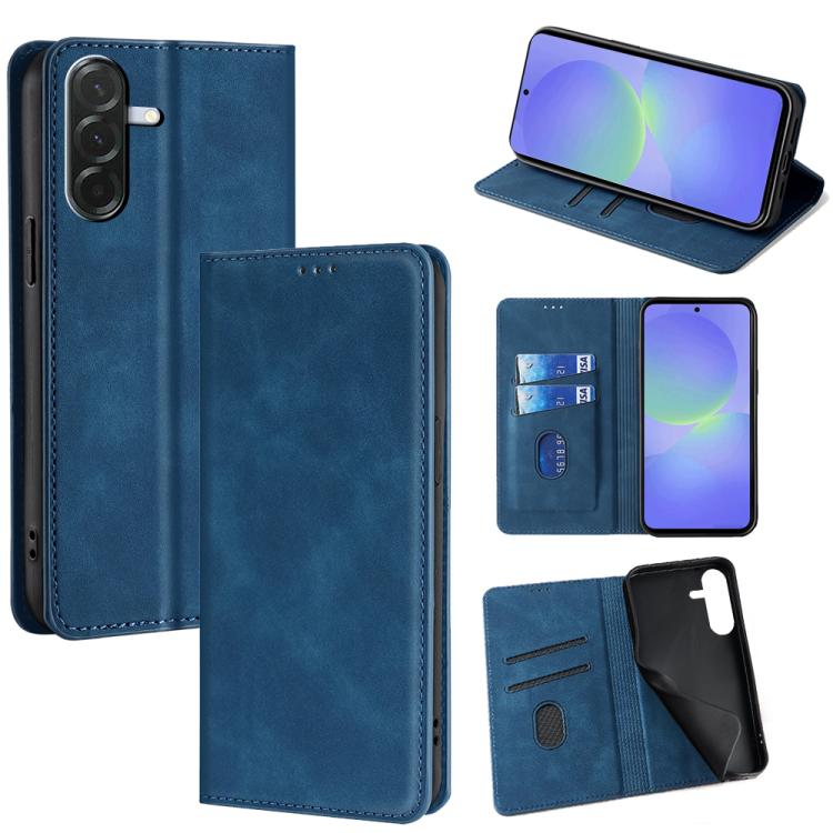 Custodia magnetica in pelle per telefono Skin Feel, For Galaxy A57 5G, For Galaxy A37 5G, For Samsung Galaxy A56 5G, For Samsung Galaxy A36 5G