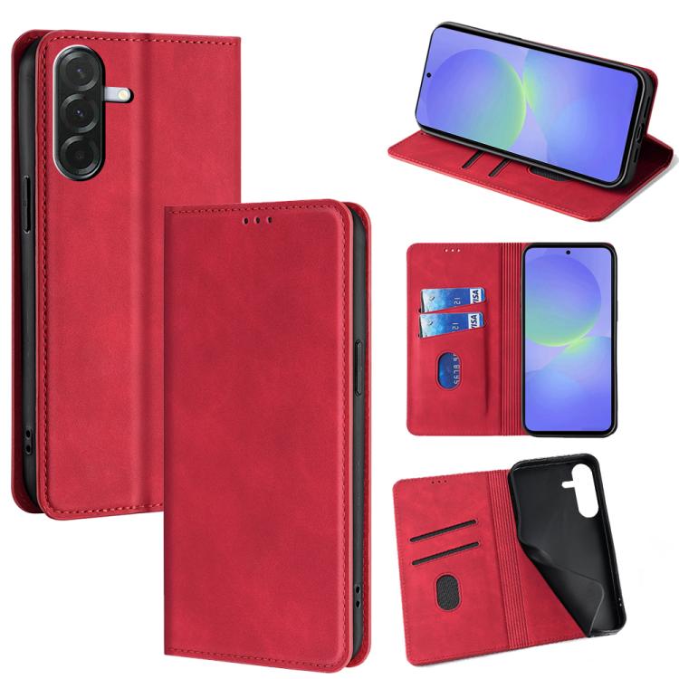 Custodia magnetica in pelle per telefono Skin Feel, For Galaxy A57 5G, For Galaxy A37 5G, For Samsung Galaxy A56 5G, For Samsung Galaxy A36 5G