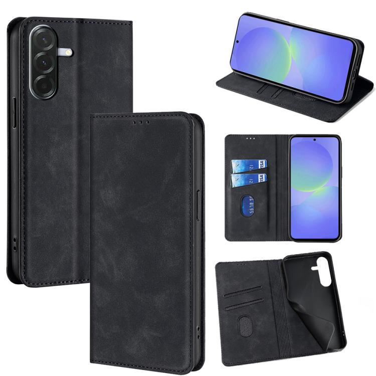 Custodia magnetica in pelle per telefono Skin Feel, For Galaxy A57 5G, For Galaxy A37 5G, For Samsung Galaxy A56 5G, For Samsung Galaxy A36 5G