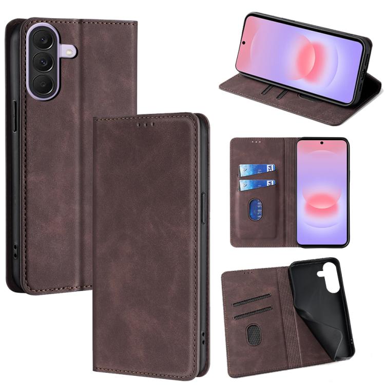 Custodia magnetica in pelle per telefono Skin Feel, For Galaxy A57 5G, For Galaxy A37 5G, For Samsung Galaxy A56 5G, For Samsung Galaxy A36 5G