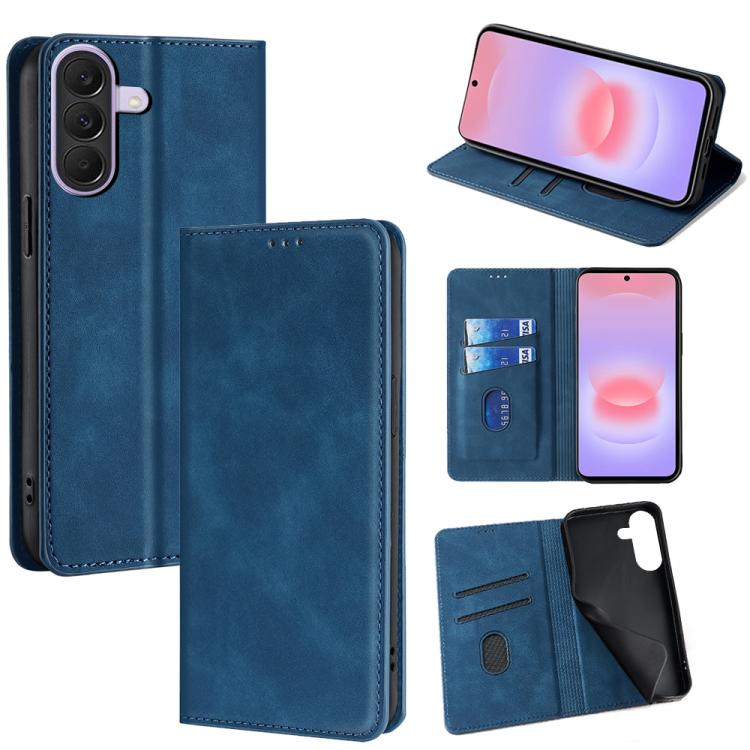 Custodia magnetica in pelle per telefono Skin Feel, For Galaxy A57 5G, For Galaxy A37 5G, For Samsung Galaxy A56 5G, For Samsung Galaxy A36 5G