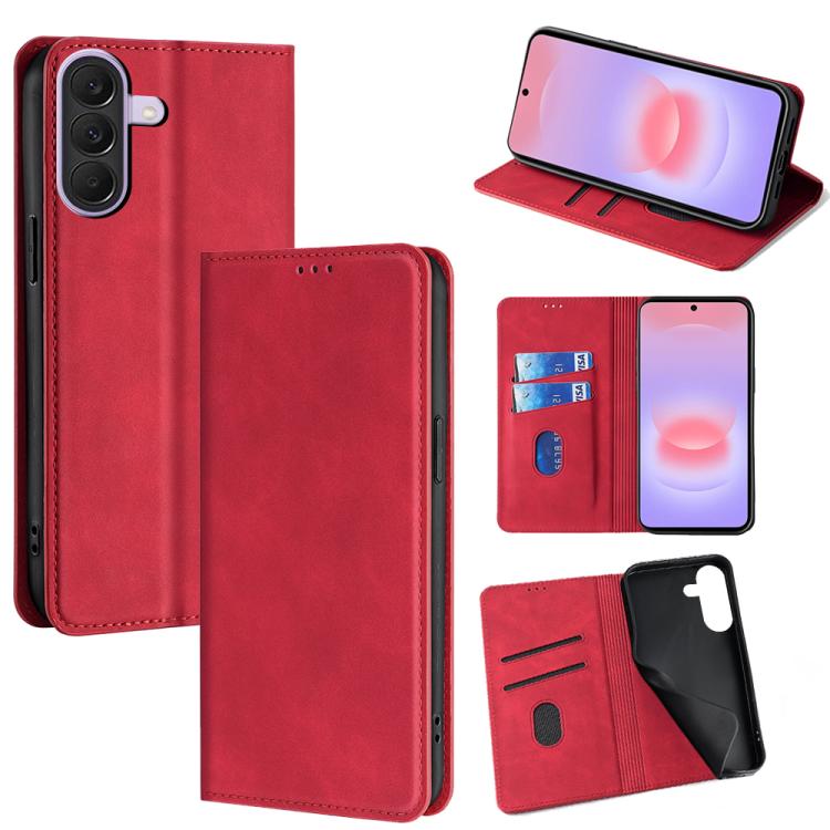 Custodia magnetica in pelle per telefono Skin Feel, For Galaxy A57 5G, For Galaxy A37 5G, For Samsung Galaxy A56 5G, For Samsung Galaxy A36 5G