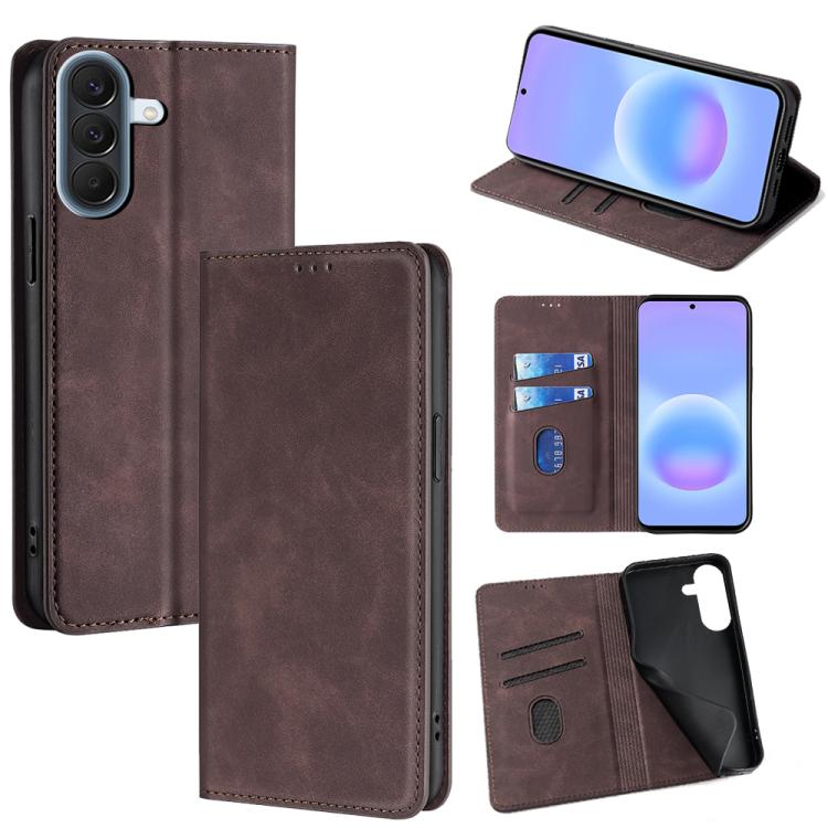 Custodia magnetica in pelle per telefono Skin Feel, For Galaxy A57 5G, For Galaxy A37 5G, For Samsung Galaxy A56 5G, For Samsung Galaxy A36 5G