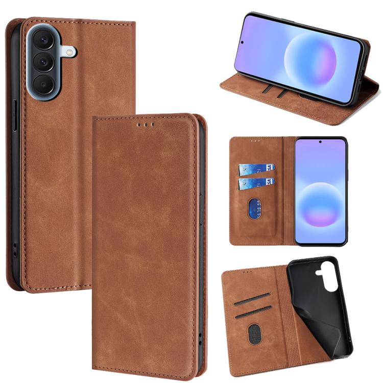 Custodia magnetica in pelle per telefono Skin Feel, For Galaxy A57 5G, For Galaxy A37 5G, For Samsung Galaxy A56 5G, For Samsung Galaxy A36 5G