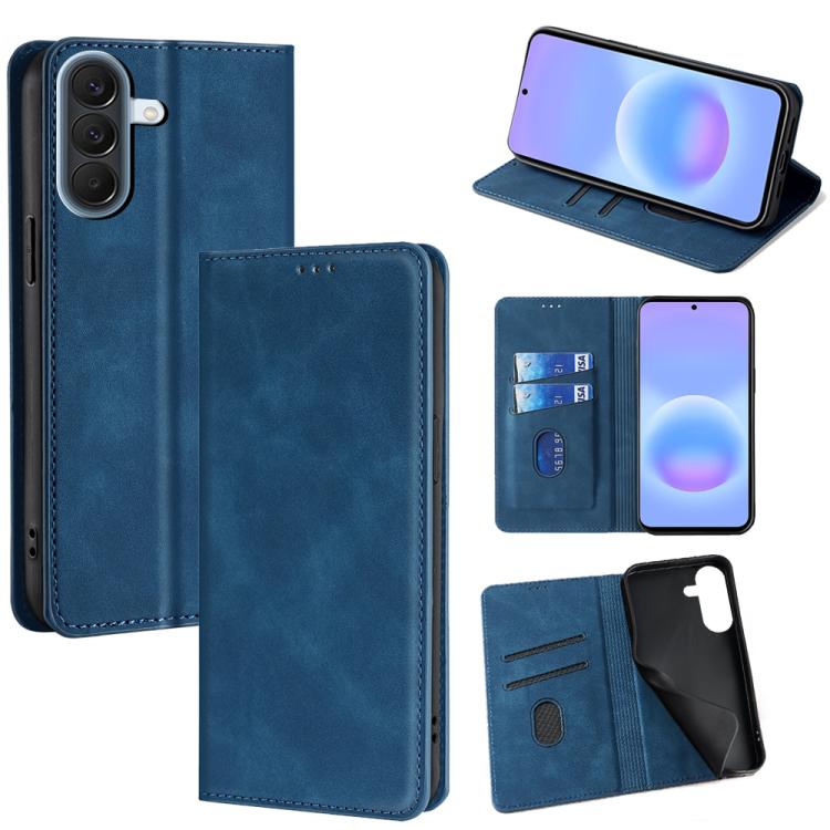 Custodia magnetica in pelle per telefono Skin Feel, For Galaxy A57 5G, For Galaxy A37 5G, For Samsung Galaxy A56 5G, For Samsung Galaxy A36 5G