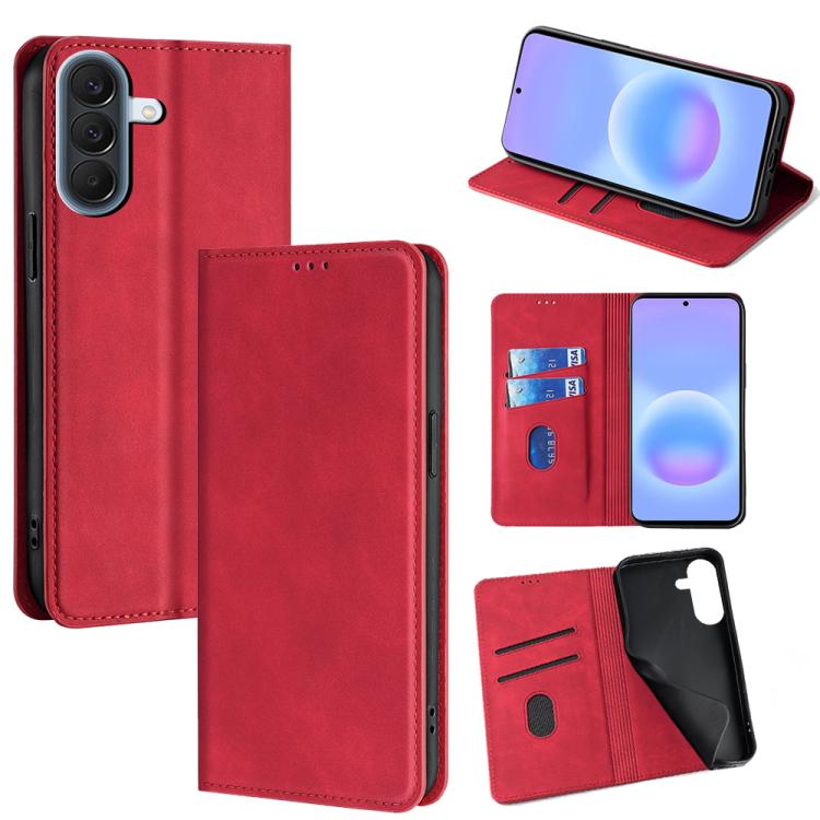 Custodia magnetica in pelle per telefono Skin Feel, For Galaxy A57 5G, For Galaxy A37 5G, For Samsung Galaxy A56 5G, For Samsung Galaxy A36 5G