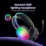 Cuffie da gioco cablate con luce RGB montata sulla testa ONIKUMA X29, lunghezza del cavo: 2,2 m, X29