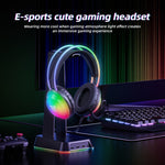 Cuffie da gioco cablate con luce RGB montata sulla testa ONIKUMA X29, lunghezza del cavo: 2,2 m, X29