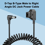Cavo adattatore D-Tap B-Type maschio a DC 5.5x2.5mm 1,5 m