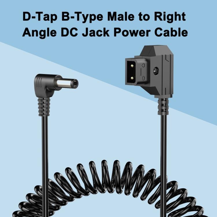 Cavo adattatore D-Tap B-Type maschio a DC 5.5x2.5mm 1,5 m