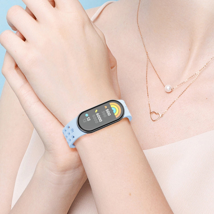 Cinturino per orologio in silicone con fibbia pieghevole magnetica, For Xiaomi Smart Band 9