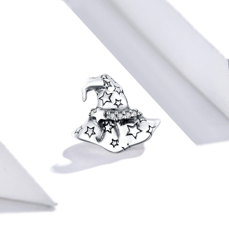 Accessori per collana braccialetto fai-da-te con perline per cappello da strega in argento sterling S925, SCC1261