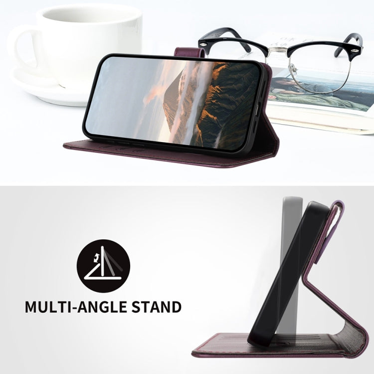 Custodia per telefono in pelle con fibbia a motivo triangolare, For Samsung Galaxy S22+ 5G, For Samsung Galaxy S22 5G, For Samsung Galaxy S21 FE 5G