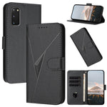 Custodia per telefono in pelle con fibbia a motivo triangolare, For Samsung Galaxy S23 5G, For Samsung Galaxy S20 FE 5G, For Samsung Galaxy S22 Ultra 5G