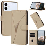 Custodia per telefono in pelle con fibbia a motivo triangolare, For Galaxy S26 FE 5G, For Samsung Galaxy S26 Edge 5G, For Samsung Galaxy S26 Ultra 5G