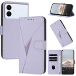 Custodia per telefono in pelle con fibbia a motivo triangolare, For Galaxy S26 FE 5G, For Samsung Galaxy S26 Edge 5G, For Samsung Galaxy S26 Ultra 5G