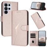 Custodia per telefono in pelle con fibbia a motivo triangolare, For Galaxy S26 FE 5G, For Samsung Galaxy S26 Edge 5G, For Samsung Galaxy S26 Ultra 5G