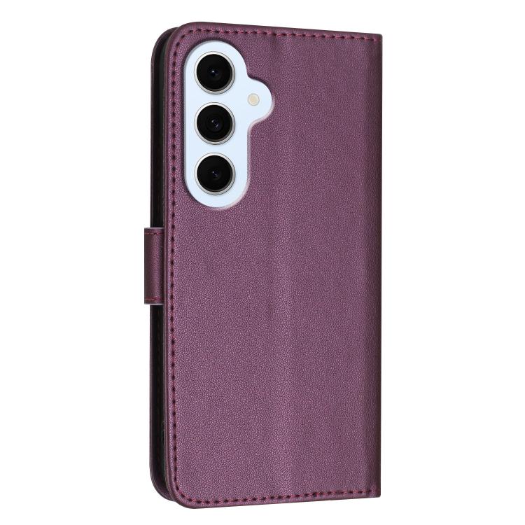 Custodia per telefono in pelle con fibbia a motivo triangolare, For Galaxy S26 FE 5G, For Samsung Galaxy S26 Edge 5G, For Samsung Galaxy S26 Ultra 5G