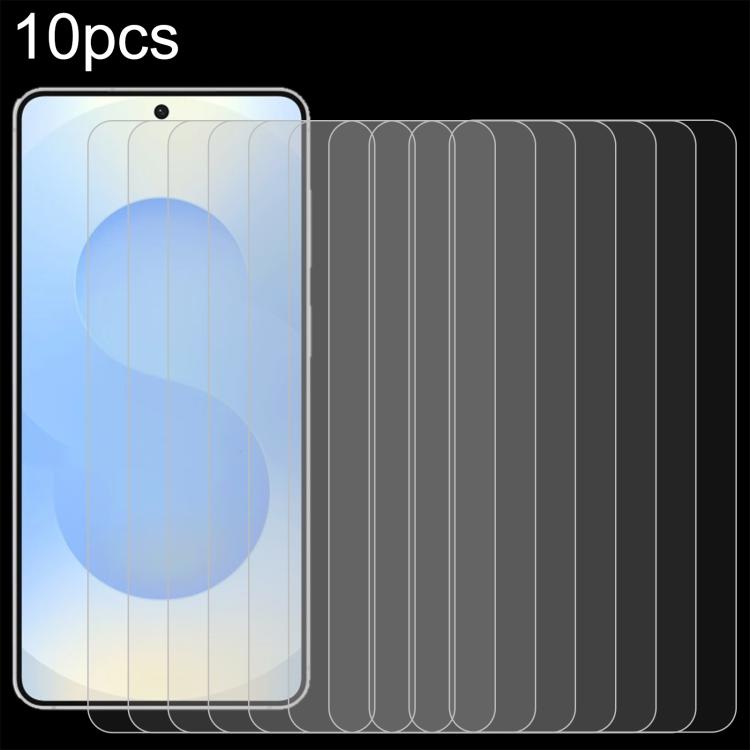 10 pezzi 0,26 mm 9H 2,5D pellicola in vetro temperato, For Samsung Galaxy S26+ 5G, For Samsung Galaxy S26 Edge 5G, For Samsung Galaxy S26 Ultra 5G, For Samsung Galaxy S26 5G, For Samsung Galaxy S25 Edge 5G, For Samsung Galaxy S25 5G                    ...