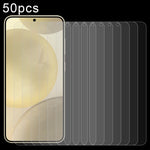 50 pezzi 0,26 mm 9H 2,5D pellicola in vetro temperato, For Samsung Galaxy S26+ 5G, For Samsung Galaxy S26 Edge 5G, For Samsung Galaxy S26 Ultra 5G, For Samsung Galaxy S26 5G, For Samsung Galaxy S25 Edge 5G, For Samsung Galaxy S25 5G                    ...