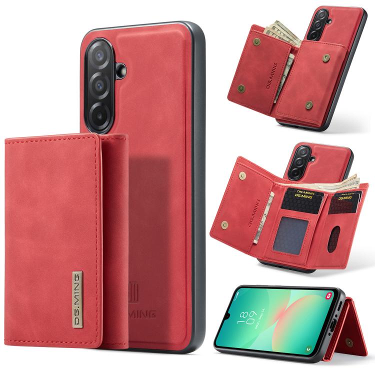 Portafoglio multi-carta DG.MING M1 Series 3-Fold + custodia magnetica per telefono, For Samsung Galaxy A56 5G, For Samsung Galaxy A26 5G, For Samsung Galaxy A16 5G