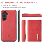 Portafoglio multi-carta DG.MING M1 Series 3-Fold + custodia magnetica per telefono, For Samsung Galaxy A56 5G, For Samsung Galaxy A26 5G, For Samsung Galaxy A16 5G