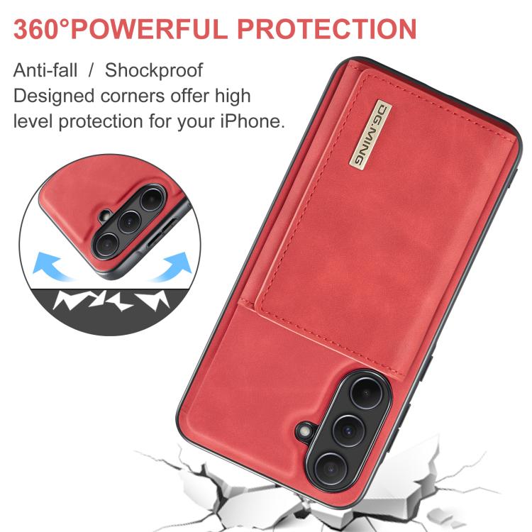 Portafoglio multi-carta DG.MING M1 Series 3-Fold + custodia magnetica per telefono, For Samsung Galaxy A56 5G, For Samsung Galaxy A26 5G, For Samsung Galaxy A16 5G