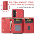 Portafoglio multi-carta DG.MING M1 Series 3-Fold + custodia magnetica per telefono, For Samsung Galaxy A56 5G, For Samsung Galaxy A26 5G, For Samsung Galaxy A16 5G