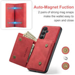 Portafoglio multi-carta DG.MING M1 Series 3-Fold + custodia magnetica per telefono, For Samsung Galaxy A56 5G, For Samsung Galaxy A26 5G, For Samsung Galaxy A16 5G