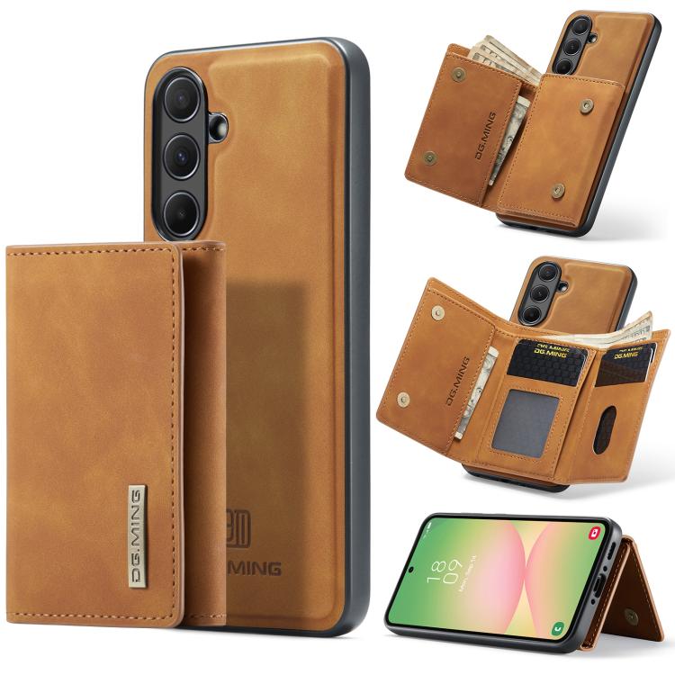 Portafoglio multi-carta DG.MING M1 Series 3-Fold + custodia magnetica per telefono, For Samsung Galaxy A56 5G, For Samsung Galaxy A26 5G, For Samsung Galaxy A16 5G