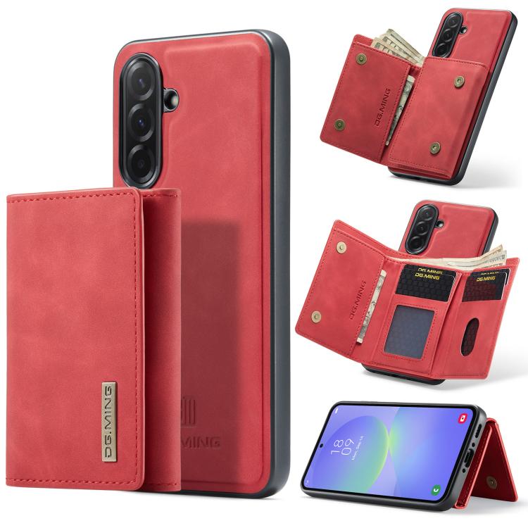 Portafoglio multi-carta DG.MING M1 Series 3-Fold + custodia magnetica per telefono, For Samsung Galaxy A57 5G, For Samsung Galaxy A37 5G, For Galaxy A27 5G, For Samsung Galaxy A17 4G / 5G