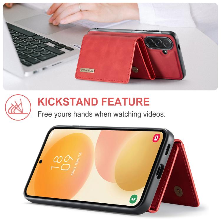 Portafoglio multi-carta DG.MING M1 Series 3-Fold + custodia magnetica per telefono, For Samsung Galaxy A57 5G, For Samsung Galaxy A37 5G, For Galaxy A27 5G, For Samsung Galaxy A17 4G / 5G
