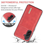 Portafoglio multi-carta DG.MING M1 Series 3-Fold + custodia magnetica per telefono, For Samsung Galaxy A57 5G, For Samsung Galaxy A37 5G, For Galaxy A27 5G, For Samsung Galaxy A17 4G / 5G