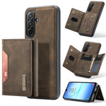 DG.MING M2 Series Borsa multi-carta a 3 pieghe + Custodia magnetica per telefono, For Samsung Galaxy A57 5G, For Samsung Galaxy A37 5G, For Galaxy A27 5G, For Samsung Galaxy A17 4G / 5G