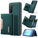DG.MING M2 Series Borsa multi-carta a 3 pieghe + Custodia magnetica per telefono, For Samsung Galaxy A57 5G, For Samsung Galaxy A37 5G, For Galaxy A27 5G, For Samsung Galaxy A17 4G / 5G
