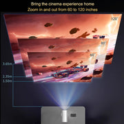 Proiettore telescopico HiSilicon 352 Android 9.0 TS-3 1280x720P 260ANSI, US Plug, UK Plug, EU Plug
