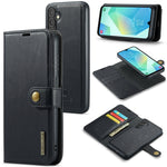 DG.MING Crazy Horse Texture Custodia in pelle magnetica staccabile, For Samsung Galaxy A56 5G, For Samsung Galaxy A26 5G, For Samsung Galaxy A16 5G, For Galaxy A14 5G / 4G