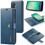 DG.MING Crazy Horse Texture Custodia in pelle magnetica staccabile, For Samsung Galaxy A56 5G, For Samsung Galaxy A26 5G, For Samsung Galaxy A16 5G, For Galaxy A14 5G / 4G