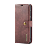 DG.MING Crazy Horse Texture Custodia in pelle magnetica staccabile, For Samsung Galaxy A57 5G, For Samsung Galaxy A37 5G, For Galaxy A27 5G, For Samsung Galaxy A17 4G / 5G