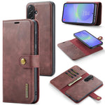 DG.MING Crazy Horse Texture Custodia in pelle magnetica staccabile, For Samsung Galaxy A57 5G, For Samsung Galaxy A37 5G, For Galaxy A27 5G, For Samsung Galaxy A17 4G / 5G