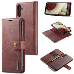 DG.MING Crazy Horse Texture Custodia in pelle magnetica staccabile, For Samsung Galaxy A56 5G, For Samsung Galaxy A26 5G, For Samsung Galaxy A16 5G, For Galaxy A14 5G / 4G