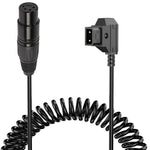 Cavo alimentazione spirale D-Tap a XLR 4 pin 1,5 m