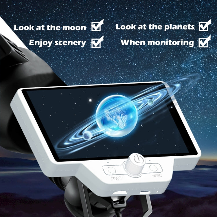 S1 5 pollici 2K IPS Schermo Telescopio astronomico Oculare elettronico digitale, S1
