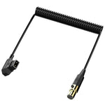 Cavo adattatore a spirale D-Tap a Mini XLR 4 pin 1,5 m