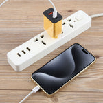 Caricabatterie rapido multiporta USB-A 30W con Tipo C