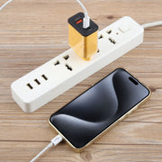 95-A3CL Caricabatterie rapido multiporta USB-A Mecha Style da 30 W, tipo C, 8 pin, EU Plug