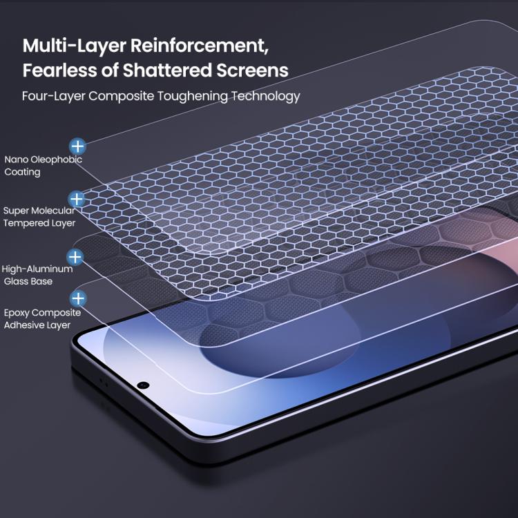 Pellicola in vetro temperato antideflagrante NILLKIN H+Pro 0,2 mm 9H, For Samsung Galaxy S26+ 5G, For Samsung Galaxy S26 Ultra 5G, For Samsung Galaxy S26 5G, For Samsung Galaxy S25 FE 5G, For Samsung Galaxy S25 Edge 5G, For Samsung Galaxy S25 5G       ...