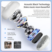 Auricolari Bluetooth 5.0 con ricarica magnetica